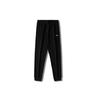 Li Ning Plain Casual Knitted Breathable Sports Pants Men Bottoms Black AKLS449-1