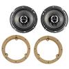 CGP 16cm 6-inch 2-way Coaxial Front Coaxial Speaker with Two Front Inner Baffles for Jimny and Jimny Sierra (CGP-ZD601-S4991F)