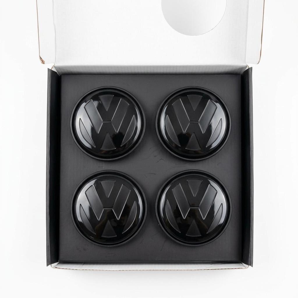 For VW 4pcs 56mm 65mm VW floating Car Wheel Center Caps Hubcap Cover for VW Jetta MK5 Golf Passat styling CC Golf 3B7601171 1J0601171 ER1