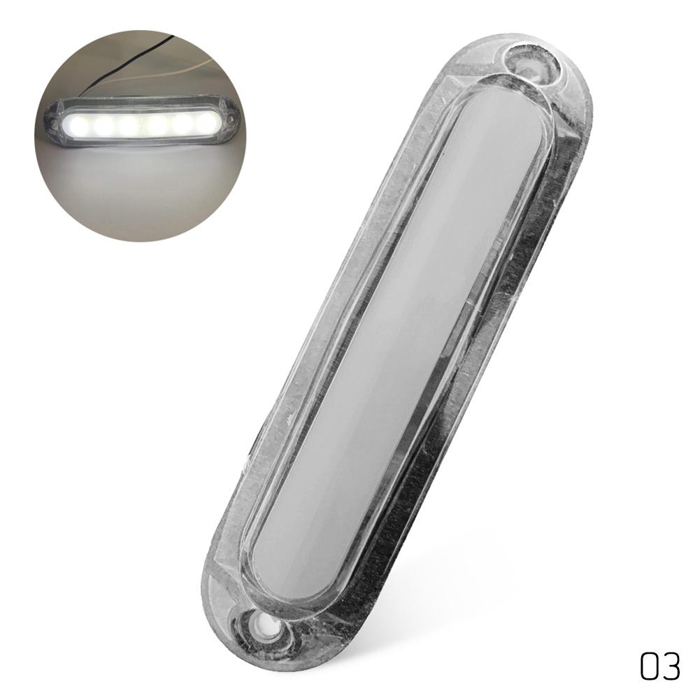 FEIJIEAST светодиодные боковые габаритные огни для автомобиля, прицепа, грузовика, ходовые огни, указатели поворота, индикатор 10-30 В