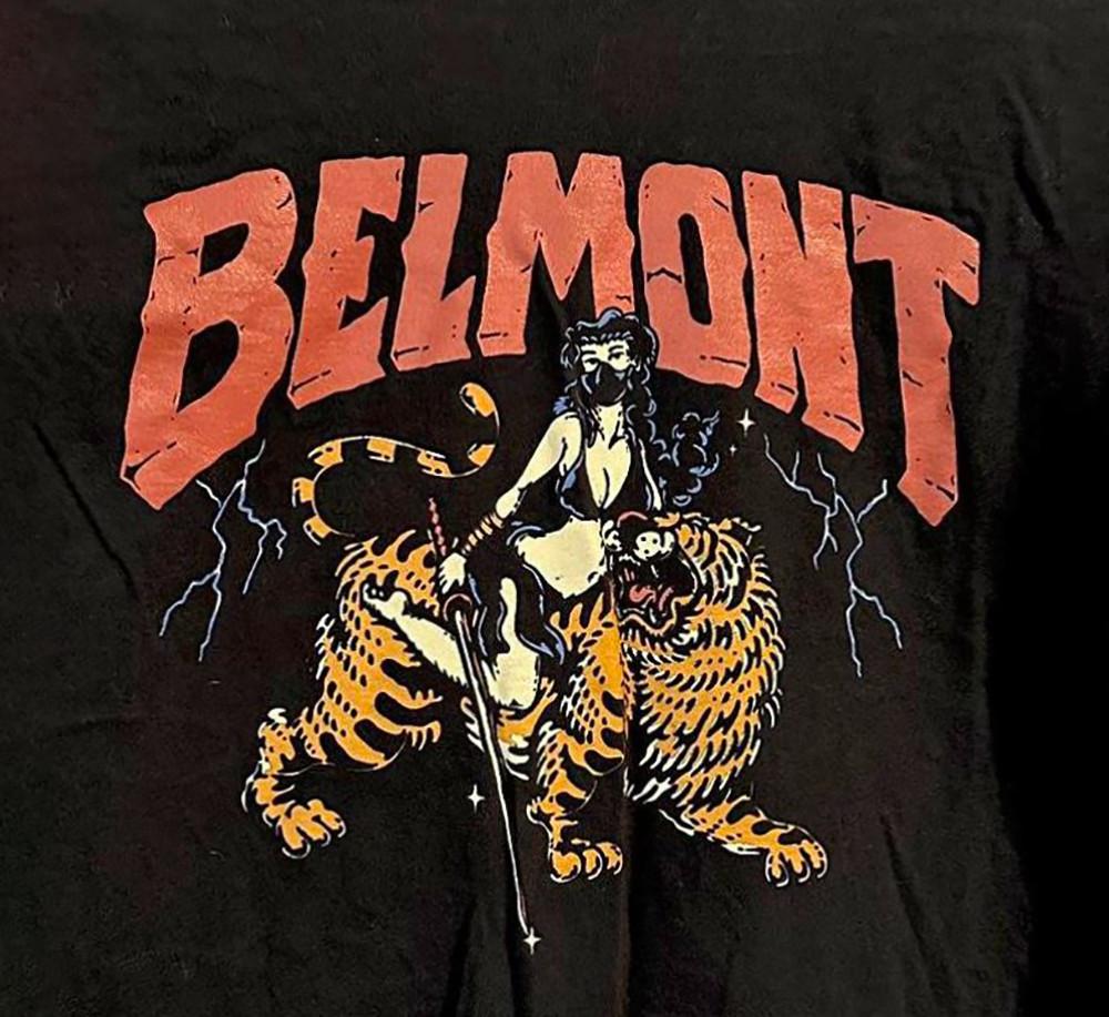 Belmont band Album Rock Shirt Short Sleeve Unisex Cotton Tee MC064 Unisex T-Shirt