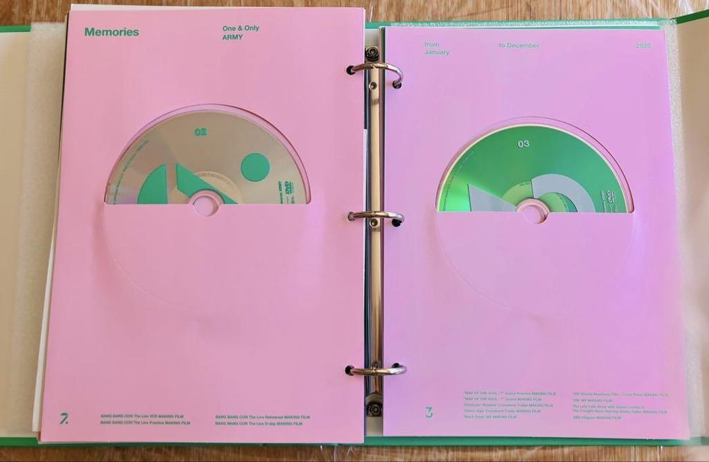 [USED] BTS Memories of 2018 2020 DVD