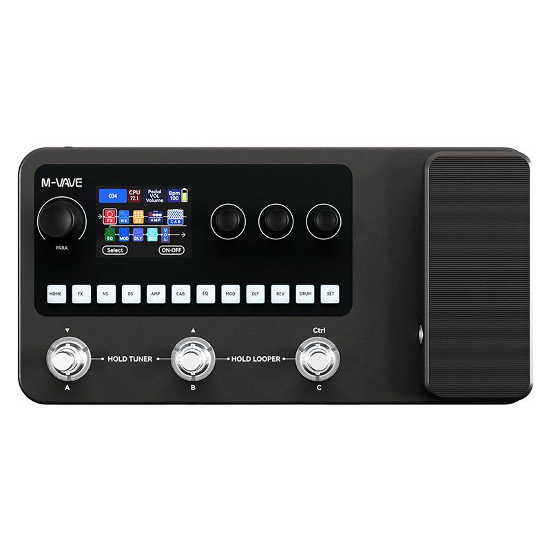 Педаль мультиэффектов M-VAVE MK-20: Электрогитара, Бас-лупер, Звуковая карта, Драм-машина.