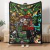 Like Warner Bros. Movies (26) Customize Text Blanket Multi-purpose Customizable Blanket Soft & Cozy Versatile for Home Decor Office Picnics Livingroom