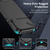 Чехол для телефона с защитой объектива камеры, сдвижная крышка, для iPhone 17Air 16E 16 15 14 Plus 13 Mini 12 11 17 Pro Max, противоударный бронированный корпус