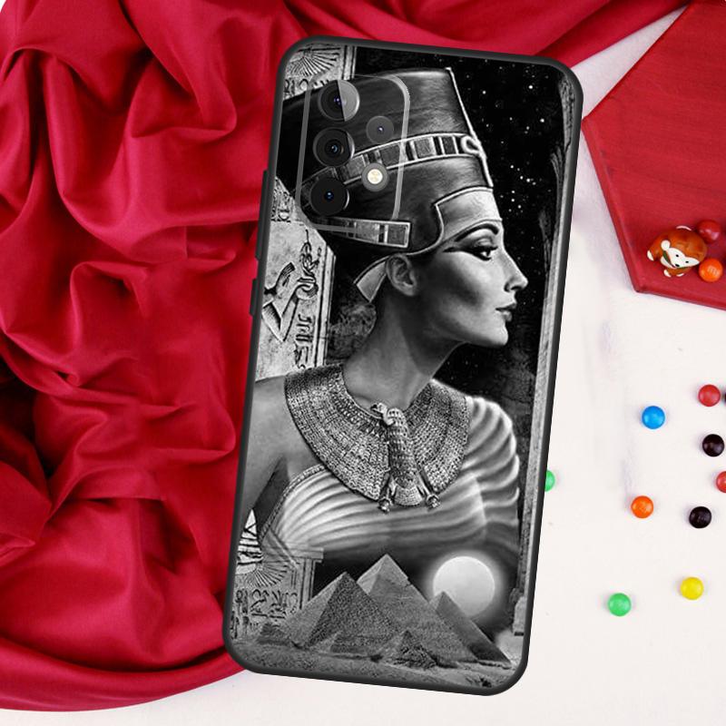 Египет Нефертити Анубис Анкх Для Samsung Galaxy A52 A32 A22 A54 A14 A16 A26 A36 A56 A55 A35 A05 A06 A15 A53 A33 A13 Чехол