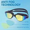 Anti-fog Swimming Goggles PC UV Protection Swim Eyewear Anti-fog Diving Goggles  Swimming Tools
