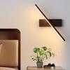 LED Wall Lamp Nordic Modern Minimalist Bedroom Bedside Lamp Creative Staircase Lamp Living Room Rotating Wall Lamp