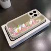 Mirror Makeup Flower Hello Kitty Chain Casing For Xiaomi Redmi Note 15 Pro 5G 15C 15 15A 14C Note 14 13 12 Pro Plus 5G Soft Case