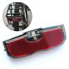 Bike Cycling Bicycle Rear Reflector Tail Light (w/o Battery) For Luggage Rack