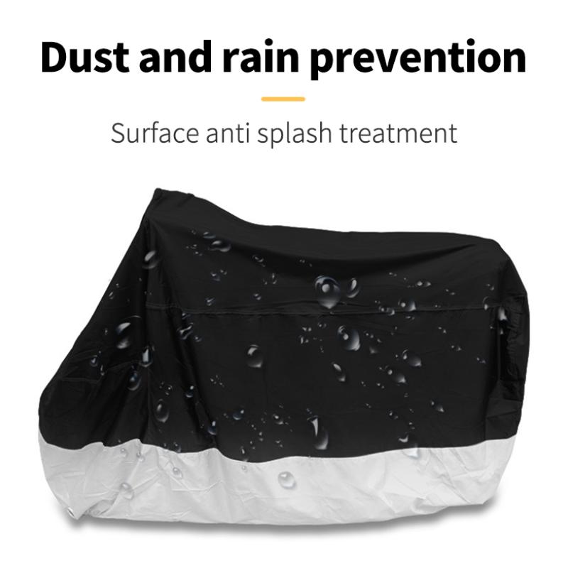 Уличный водонепроницаемый чехол для мотоцикла, всесезонный водонепроницаемый пылезащитный УФ-защитный чехол для мотоцикла, универсальный дождевик