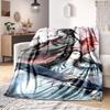 Comics Cartoon Mo Dao Zu Shi Wei Wuxian Flannel Blanket Sofa Girl Warm Home Lan Wangji Blanket Gift Customize Woman Bedding