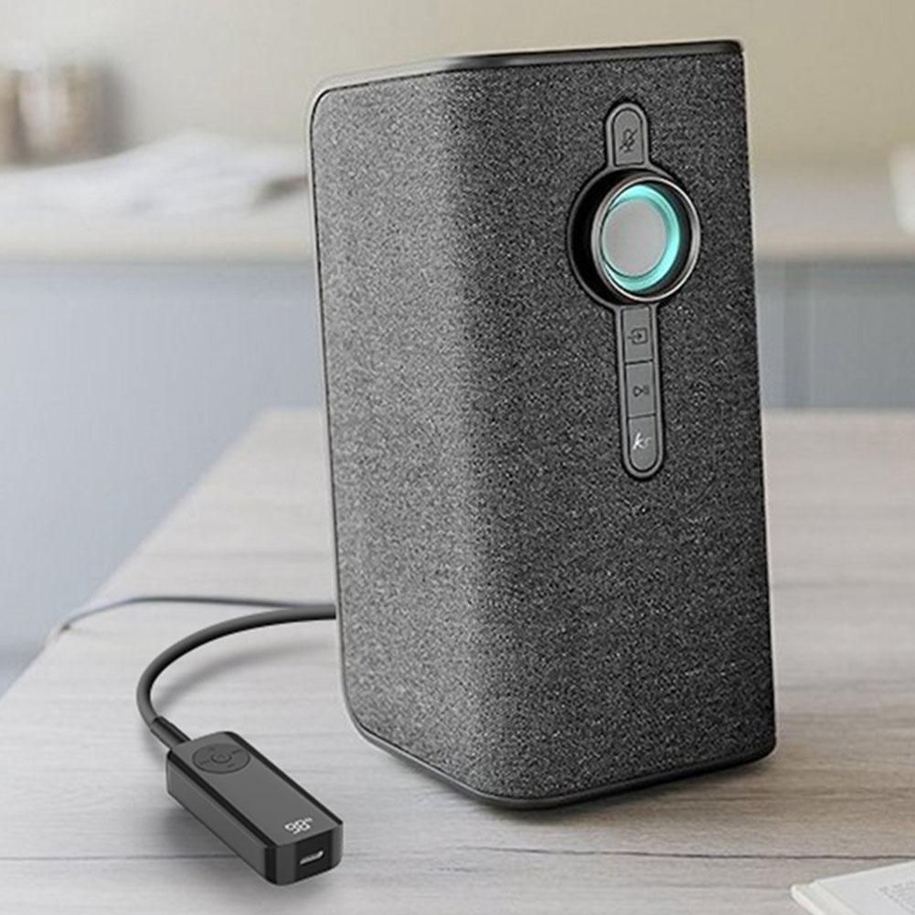 Bluetooth 5.3 Автомобильный приемник Адаптер 3,5 мм AUX Разъемы Аудио Ресивер Адаптер со светодиодным дисплеем батареи для ТВ Наушники Автомобильный динамик