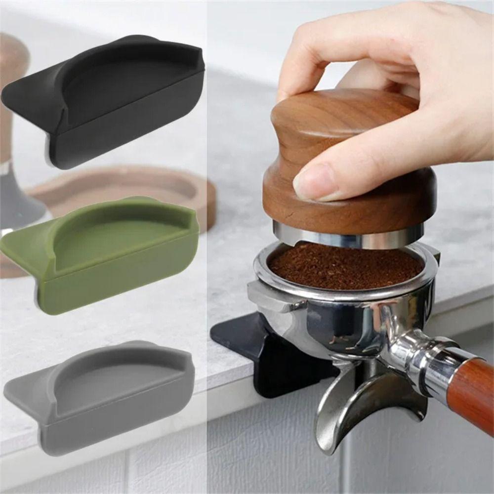 Universal Coffee Press Pad Silicone Coffee Corner Mat Pad Coffee Tamper Mat  Restaurant
