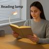 Регулируемый светильник для чтения с 3 цветовыми режимами - компактный дизайн, идеально подходит для чтения ночью, мягкий светодиодный свет, не раздражающий глаза, питание от батареи.