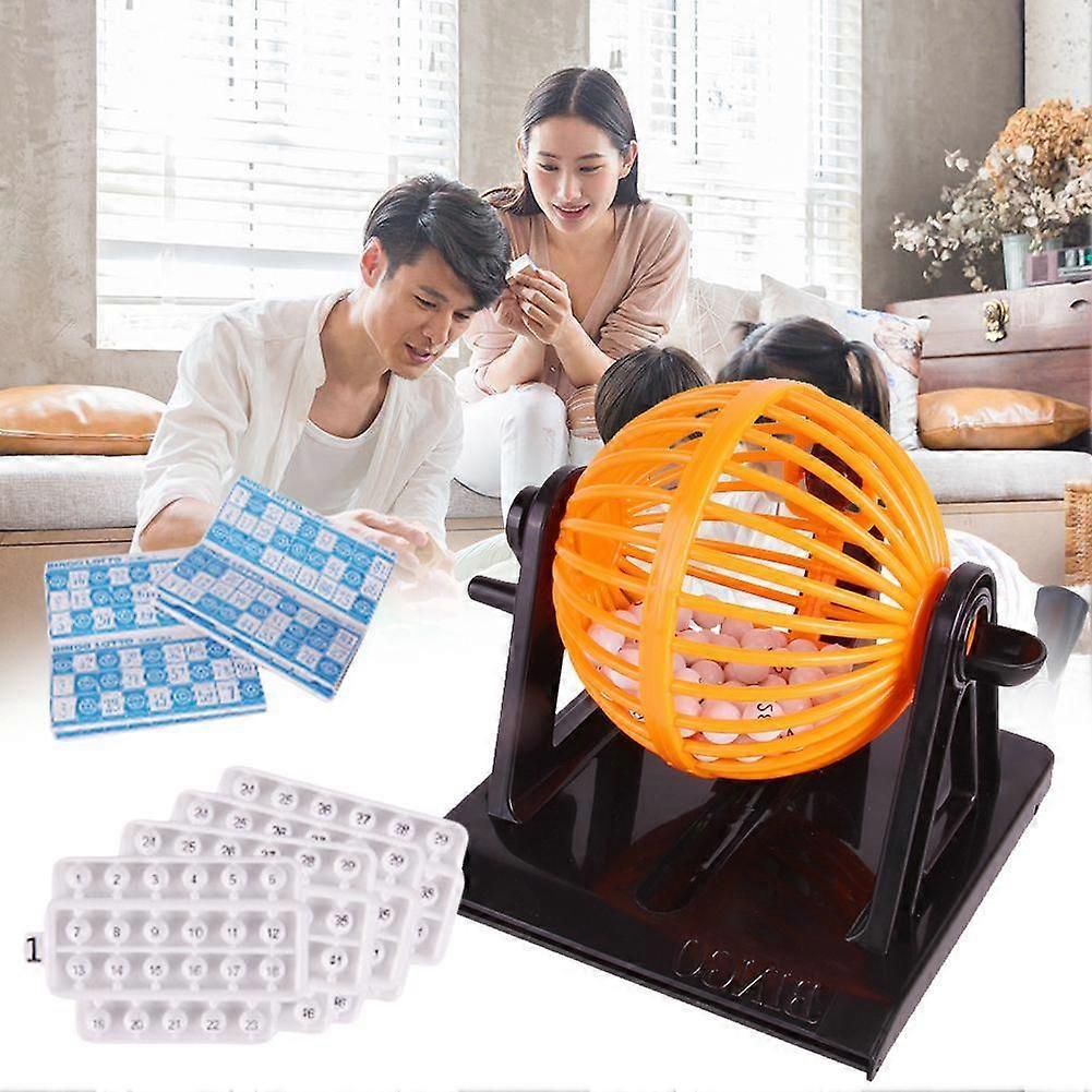Bingo Lottery Machine Draw Machine Game Set For Party Balls Pub Home Lucky