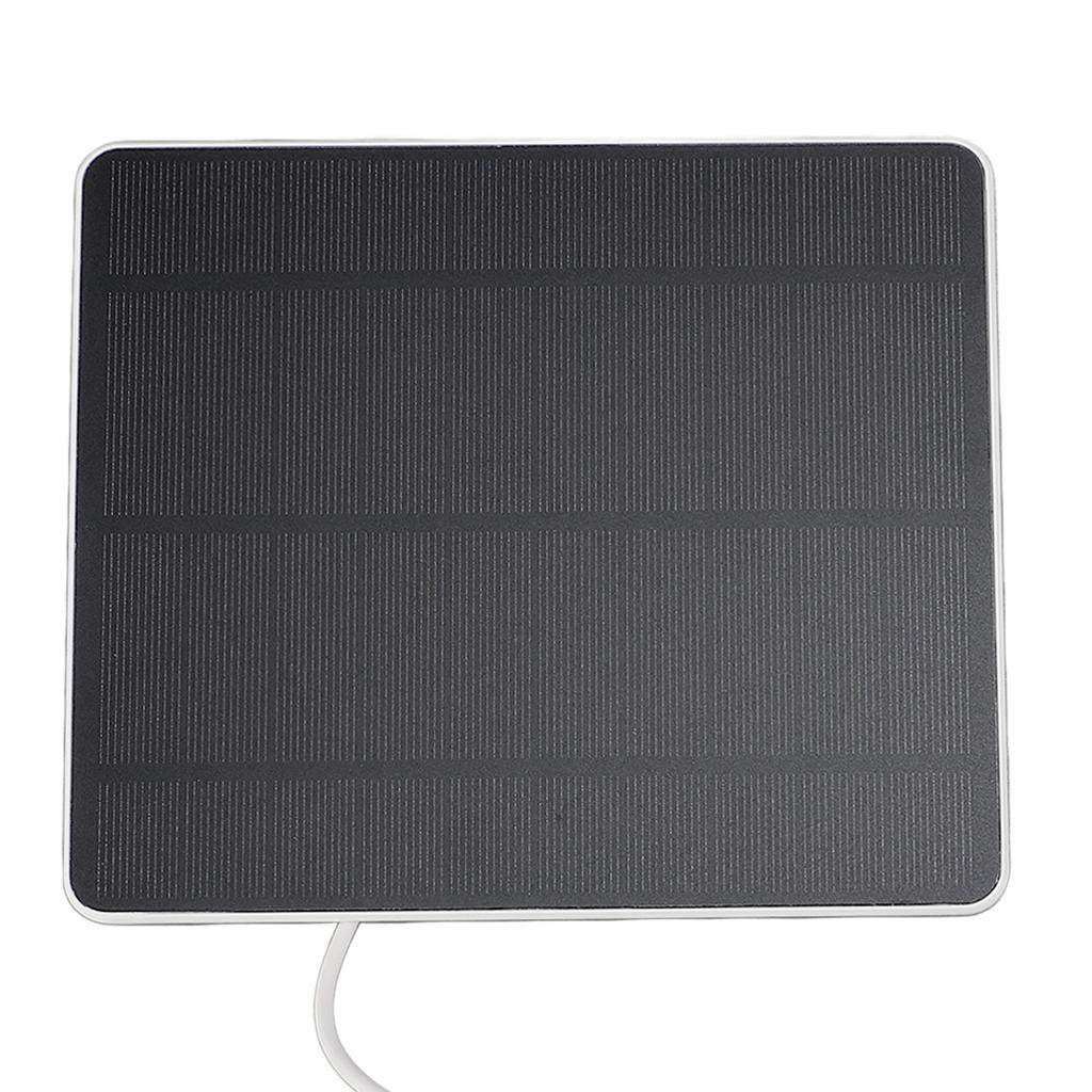 12W Solar Panel for Security Camera Monocrystalline Silicon Outdoor Solar Panel Charger for Doorbell