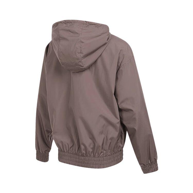 Nike SS25 AS W NSW Классическая тканая куртка с УФ-защитой на молнии с логотипом Женские куртки HM8972-214