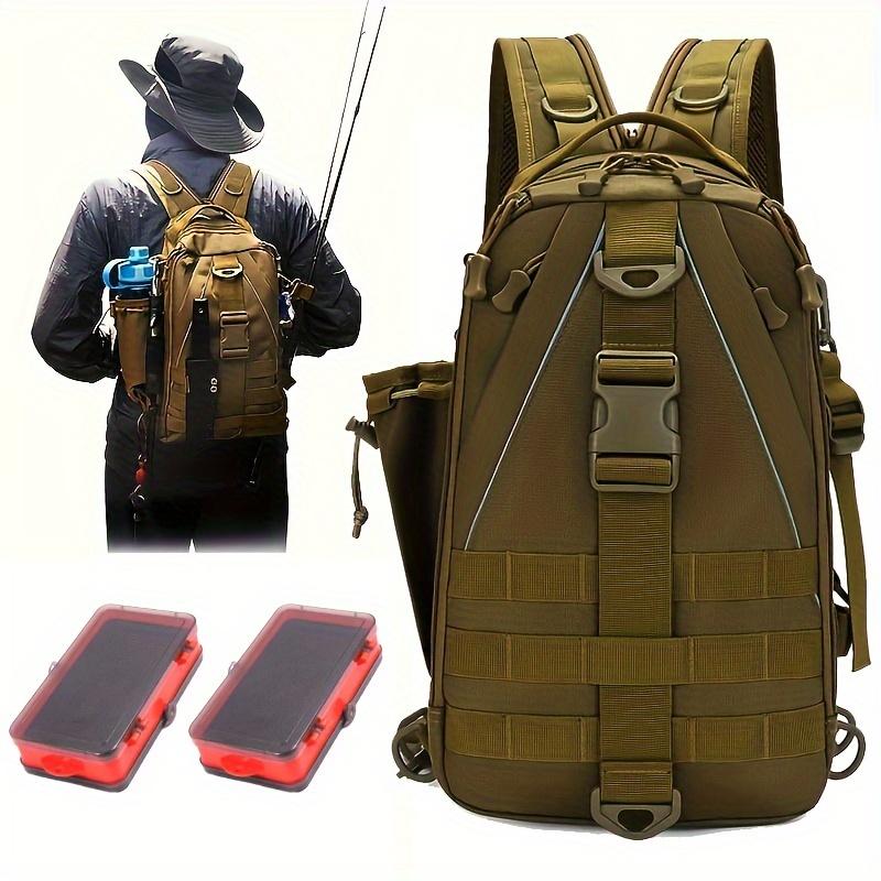 Рюкзак для рыбалки и водонепроницаемая коробка для приманок, сумка для рыболовных снастей, подарки для рыбалки нахлыстом