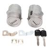 Front Door Lock Cylinder Kit 15298924 Left Right Lock Cylinder Barrel Set for Escalade ESV EXT SUT