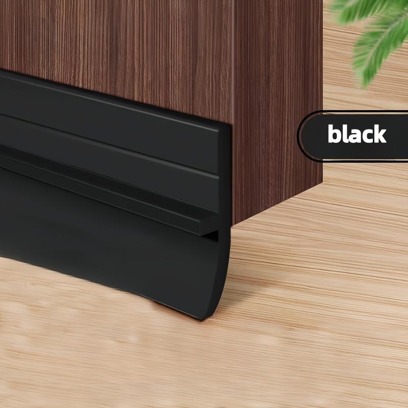 Силиконовая уплотнительная лента для низа двери Звукоизоляционная Водонепроницаемая Защищающая от сквозняков Легкая установка для дверей ванной комнаты Звукоизоляционные стеновые панели