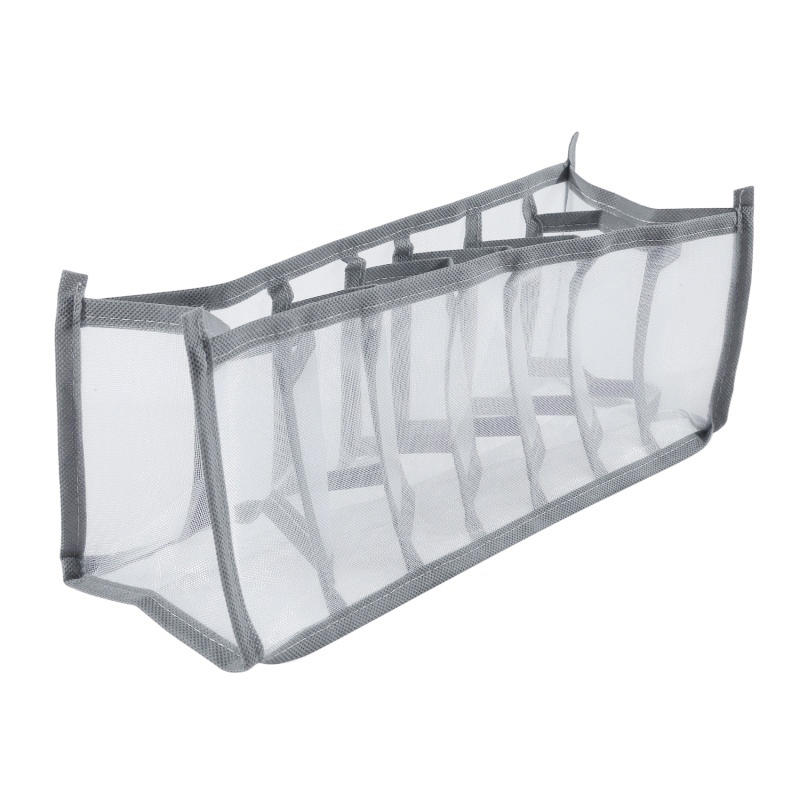 Многоячеечный складной органайзер для нижнего белья, носков, трусиков, выдвижного типа, сумка, экономящая место, складной органайзер для одежды в шкаф, коробка для хранения