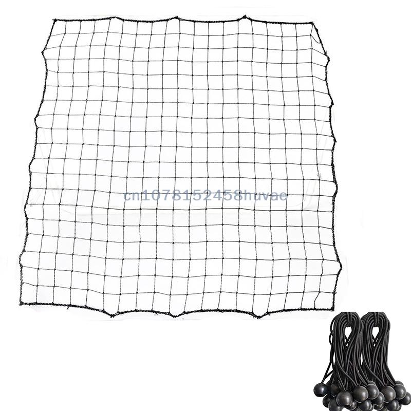 1 шт. 100x100 см Сетка для отскока для вратаря, футбольная сетка для отскока, 20 эластичных шнуров, сетка для практики футбола, мишень, сетка для отскока, тренировка