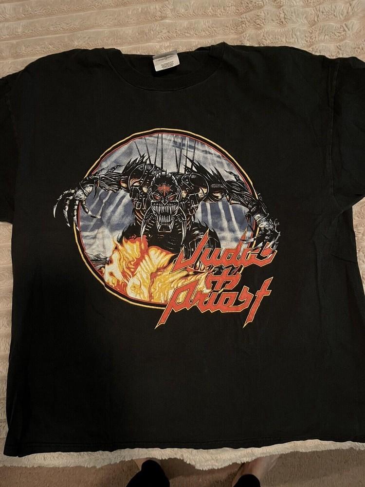 Vintage Judas Priest Jugulator T-Shirt Cotton All Size US967 Unisex T-Shirt