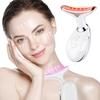 Seven-color Color Light Neck Care Neck Pattern Beauty Instrument, Handheld Massage Fine Line Dolphin Neck Beauty Instrument, Care Instrument