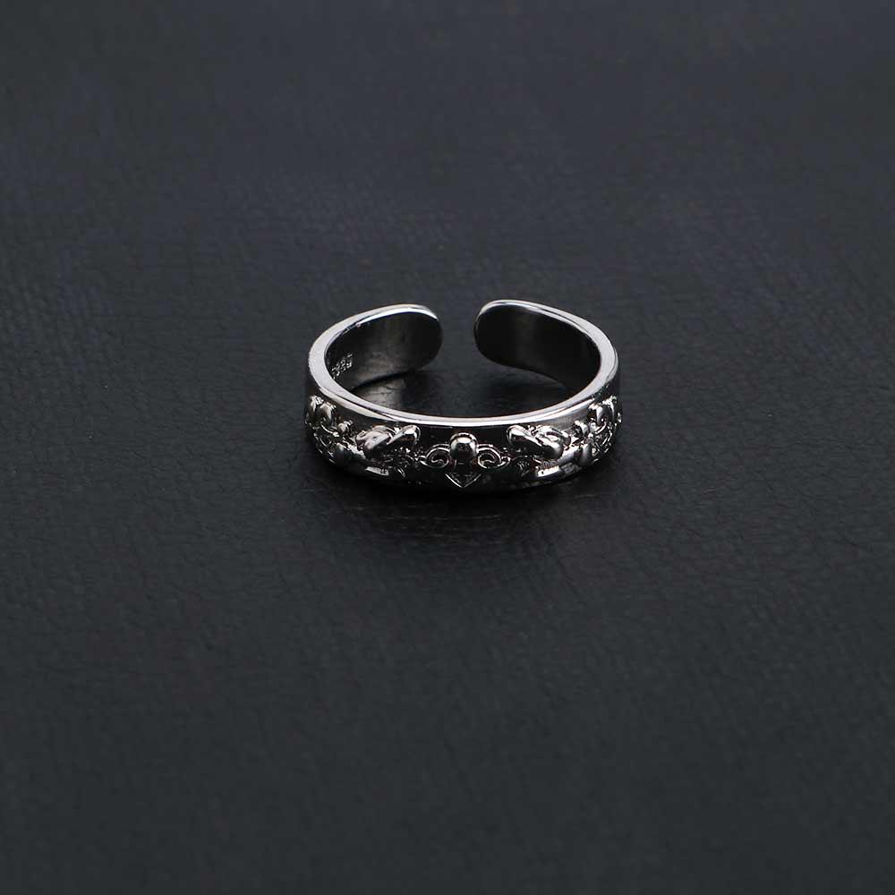 Удача Привлечение Богатства Для Женщин Серебряный Открытый Палец Кольцо Мужское Кольцо Фэн-Шуй Модные Украшения