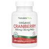 Organic Cranberry, 500 Mg, 60 Capsules (250 Mg Per Capsule)