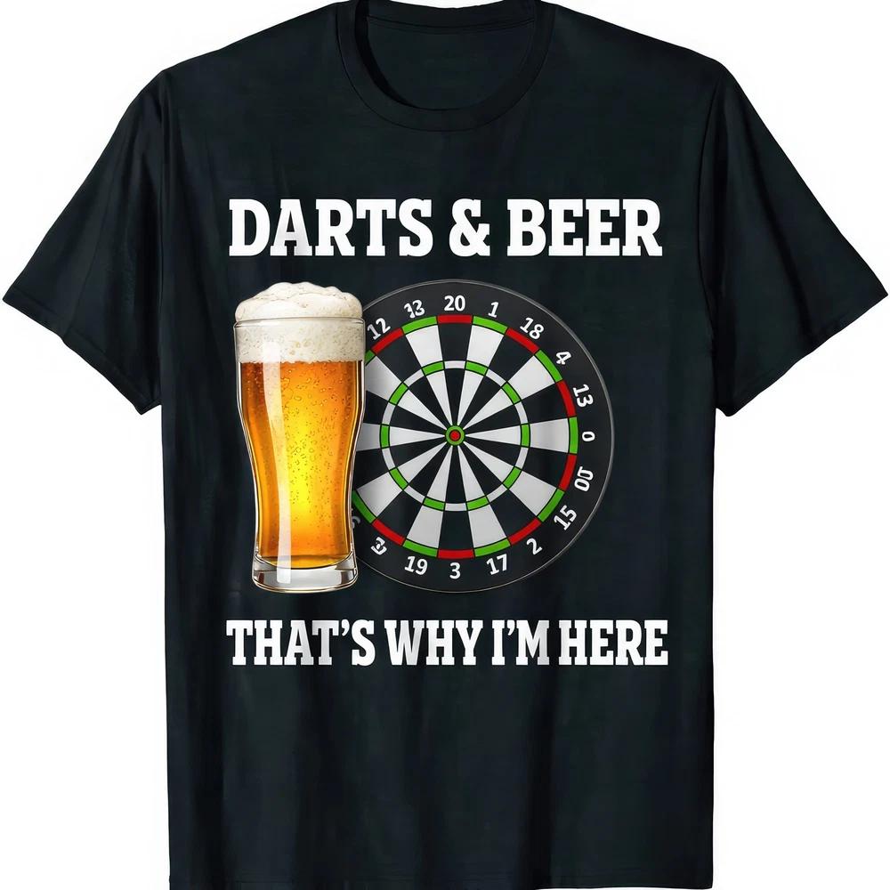 Darts And Beer Lifestyle Pub Game Bar Humor TShirt