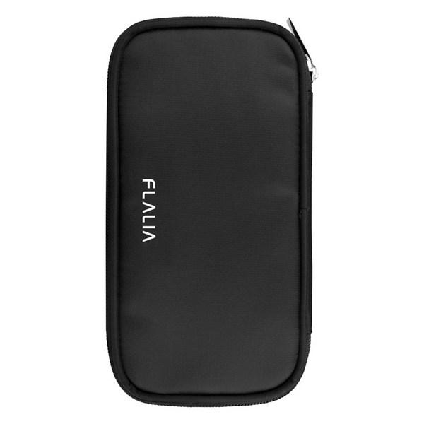Floria Simple Brush Wallet, Black, 1 Piece, the Most Popular Beauty Accessory In Korea