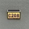 Durable Solar LED House Number Waterproof LED Exterior Fence Lamps  Villa Hotel