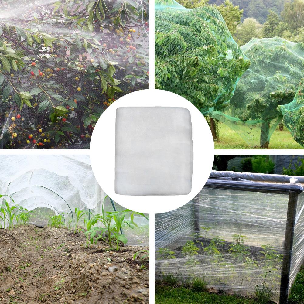 Садовая сетка, утолщенная садовая сетка от насекомых, мелкая сетка, садовая сетка для защиты овощей, фруктов, цветов, сельскохозяйственных культур