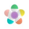 Multi-functional 5-in-1 Mini Highlighter Pen Rotating Fun Decompression Colored Marker Pen Graffiti Painting Pen Gift
