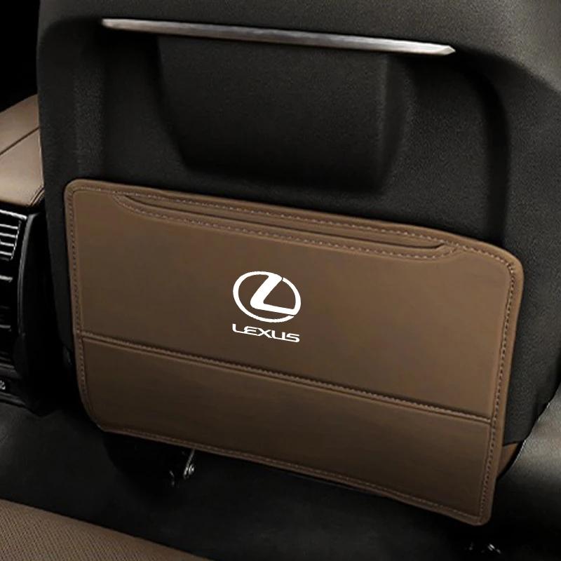 Interior Stickers Car Seat Back Anti-Kick Mat Protector Pad Cover For Lexus F SPORT ES RX NX LS UX LM LX GX LC RZ IS CT GS RC HS