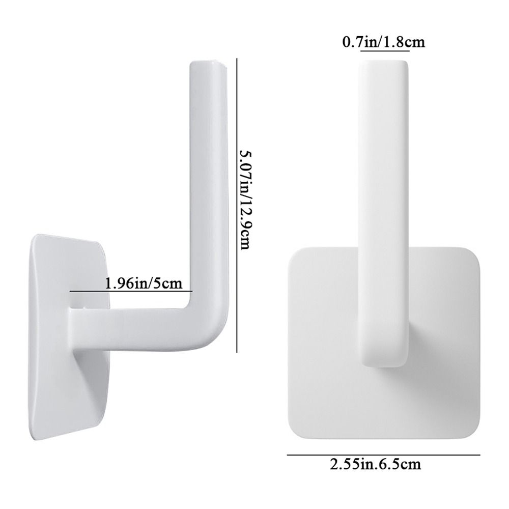 Mounted for Toilet Kitchen Bathroom Storage Rack Paper Roll Rack Towel Holder Tissue Hanger Hook