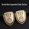 Jaguar XF XFL XE F-PACE XJ XJL 3D Металлическая Наклейка-Эмблема на Крыло Автомобиля