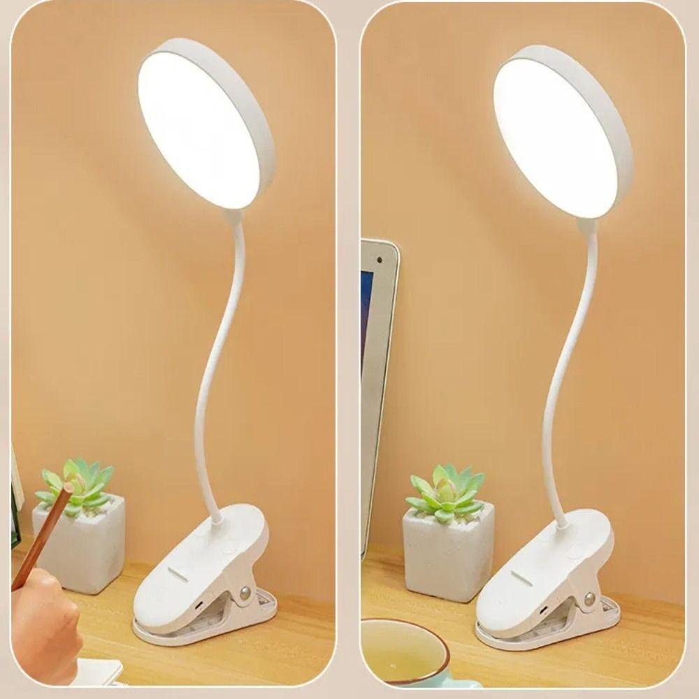 With Clip Reading Night Light USB Charging LED Light Creative Table Lamp Gift