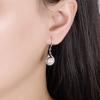 Серебряный кулон с жемчугом 925 пробы Элегантные ювелирные наборы для женщин Серьги Колье Роскошные качественные ювелирные аксессуары