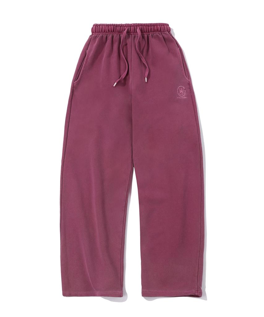 WYSE Pigment Symbol Logo Sweatpants Pink