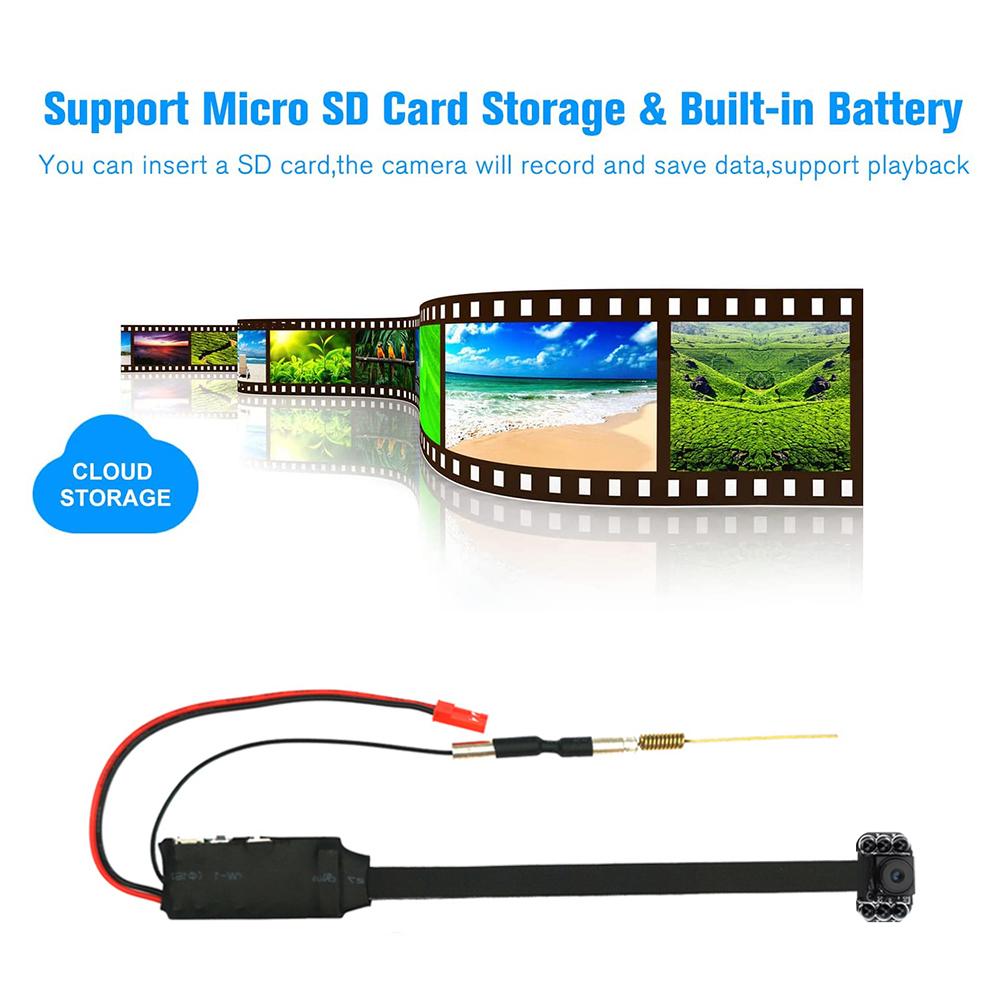 Мини WiFi камера 4K 1080P HD беспроводная камера безопасности защита голоса видеонаблюдение ночная версия видеокамера