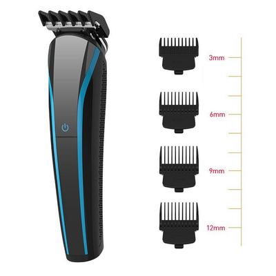 Портативная моющаяся машинка для стрижки волос и бритва с цифровым дисплеем и лезвием для резьбы по дереву для домашнего использования