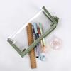 Organizer School Office Supply Zipper Pen Pouch Transparent Pencil Bag Storage Bag Pencil Case