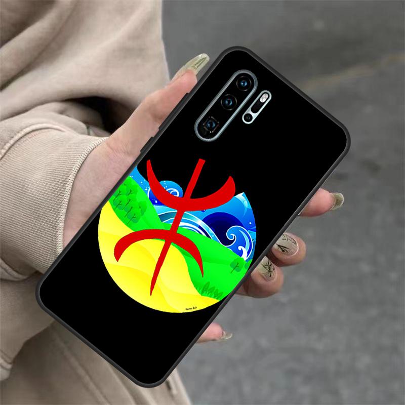 Amazigh Berber Flag Case For Huawei Nova 9 SE 10 5T 11i 8i 7i 3i Y61 Y91 Y60 Y70 Y90 P20 P40 Lite P30 Pro Cover