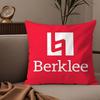 B-Berklee College Of Music Pillow Case Silky Elegant Comfort Sofa Bed Invisible Zipper