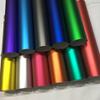 Multiple Colors Red Blue Gold Green Purple Matte Satin Chrome Vinyl Car Wrap Film Sticker Decal Bubble Free Car Wrapping