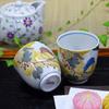 Waza no Kura Стильная пара чайных чашек Кутани Чашки с узором Комон Yoshidaya Воробей Керамический бренд Японская посуда Сделано в Японии Идеально