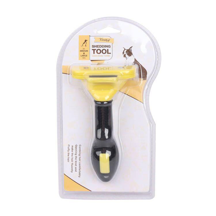 Pet Hair Removal Comb for Dogs & Cats: Multipurpose Pet Grooming Tool